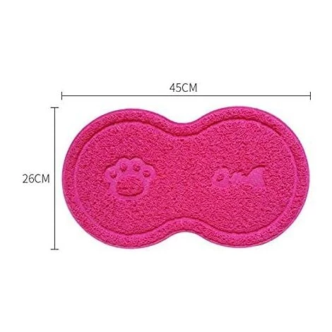 BETTERLIFE Tapis Litiere Chat 45*26cm Tapis De Toilette Chat Imperméable Antidérapant, Tapis De Litière Pour Chat Facile à Nettoyer Pets Tapis De Litière Antidérapant Pour Chien/Chat Rose 7 BETTERLIFE Tapis Litiere Chat 45*26cm Tapis De Toilette Chat Imperméable Antidérapant, Tapis De Litière Pour Chat Facile à Nettoyer Pets Tapis De Litière Antidérapant Pour Chien/Chat Rose – Image 5