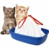 BETTERLIFE Lot De 10 Sacs De Litière Pour Chat Avec Cordons De Serrage Résistants Aux Rayures Pour Litière Moyenne Et Grande Taille (S, Blanc) 2 BETTERLIFE Lot De 10 Sacs De Litière Pour Chat Avec Cordons De Serrage Résistants Aux Rayures Pour Litière Moyenne Et Grande Taille (S, Blanc) -Promos Litière et bac à litière Magasin 37265347 1