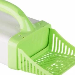 BETTERLIFE Pelle à Litière Pour Chat/Chien - Tamis Avec Pelle Profonde Neater Pet Shovel à Sable Outils De Nettoyage Avec Extra 30pcs Sacs Poubelles (Vert) -Promos Litière et bac à litière Magasin 37265351 5