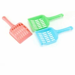 BETTERLIFE Pelle à Litière Pour Chat,3 Pièces Plastique Chat Litière Scoop,Pelle à Litière Pour Chats Anti-adhésive Pour Chat Pet Outil De Nettoyage