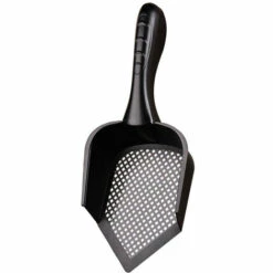 DONTODENT Pelle à Litière Pour Chats, Portable Pelle à Litière PVC Plastique Avec Grand Trou, Anti-adhésive Pelle à Litière Pet Scoop, Tamis Rapide, Pour Animalerie Chat Chien -Promos Litière et bac à litière Magasin 37329345 4