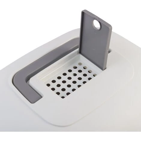 Iris Ohyama, Bac à Litière Fermé Avec Grande Entrée Absence De Dispersion De Litière Et D'odeur, Emplacement Pour Filtre Désodorisant, Portable, Pelle Incluse Pour Chat - Cat Litter Box WNT-510, Gris 5 Iris Ohyama, Bac à Litière Fermé Avec Grande Entrée Absence De Dispersion De Litière Et D'odeur, Emplacement Pour Filtre Désodorisant, Portable, Pelle Incluse Pour Chat - Cat Litter Box WNT-510, Gris – Image 3