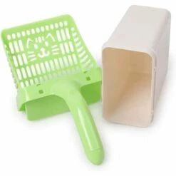 LONGZIMING Pelle à Litière Pour Chat,Pelle Chat Litiere Avec Support Nettoyeur Pour Chat Vert 10 LONGZIMING Pelle à Litière Pour Chat,Pelle Chat Litiere Avec Support Nettoyeur Pour Chat Vert -Promos Litière et bac à litière Magasin 39710360 4