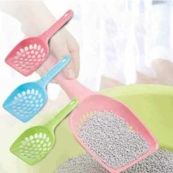 THSINDE Bac à Litière Pour Chat Pelle | Mini Bac à Litière Palette, 3 Pièces De Couleurs Différentes