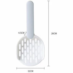 LONGZIMING Pelle à Litière, Poop Poop, Pelle à Litière Pour Chat, Pelle En Plastique, Blanc + Gris 11 LONGZIMING Pelle à Litière, Poop Poop, Pelle à Litière Pour Chat, Pelle En Plastique, Blanc + Gris -Promos Litière et bac à litière Magasin 41656997 5