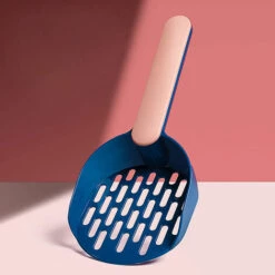 LONGZIMING Pelle à Litière, Poop Poop, Pelle à Litière Pour Chat, Pelle En Plastique, Indigo + Poudre -Promos Litière et bac à litière Magasin 41657014 4