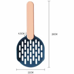 LONGZIMING Pelle à Litière, Poop Poop, Pelle à Litière Pour Chat, Pelle En Plastique, Indigo + Poudre -Promos Litière et bac à litière Magasin 41657014 5