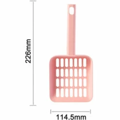 LONGZIMING Pelle à Litière Pour Chat Avec Support Tamis Pour Animaux De Compagnie Nettoyage Des Ordures Pelle Profonde Pour Un Ramassage Facile Tamisage Rapide, Rose -Promos Litière et bac à litière Magasin 41657172 5