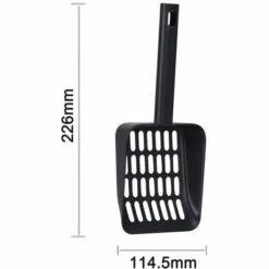 LONGZIMING Pelle à Litière Pour Chat Avec Support Tamis Pour Animaux De Compagnie Nettoyage Des Ordures Pelle Profonde Pour Un Ramassage Facile Tamisage Rapide, Gris -Promos Litière et bac à litière Magasin 41657201 5