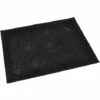 HOMEMAISON Tapis Antidérapant à Motifs Pattes Noir 40 X 30 Cm - Noir -Promos Litière et bac à litière Magasin 42999073 1