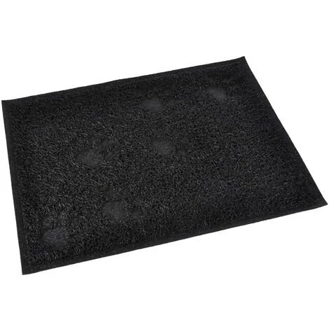 HOMEMAISON Tapis Antidérapant à Motifs Pattes Noir 40 X 30 Cm - Noir 3 HOMEMAISON Tapis Antidérapant à Motifs Pattes Noir 40 X 30 Cm - Noir