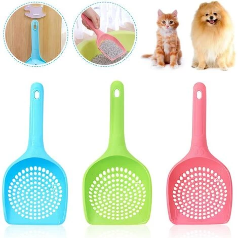 ALMI Pelle à Litière Pour Chat, 3 Pièces Bac à Litière Plastique Pour Chat, Animal Domestique Pelle à Litière Avec Poignée Antidérapante, Animal Propre Les Fournitures De Nettoyage 3 ALMI Pelle à Litière Pour Chat, 3 Pièces Bac à Litière Plastique Pour Chat, Animal Domestique Pelle à Litière Avec Poignée Antidérapante, Animal Propre Les Fournitures De Nettoyage