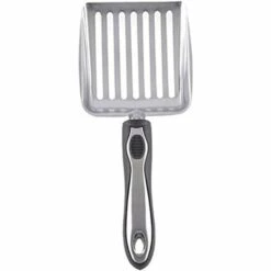 ALMI Pelle à Litière Pour Chat En Acier Inoxydablel Inox Pelle à Tamiser Pour Chien Animaux De Compagnie 1Pc Pelle Profonde Pour Tamisage Rapide Avec Poignée Confortable -Promos Litière et bac à litière Magasin 43438005 4