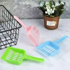 ALMI Pelle à Litière Pour Chat Pelle à Sable En Plastique Pour Animaux De Compagnie Chien Pooper Scooper 3 Pièces -Promos Litière et bac à litière Magasin 43438032 4