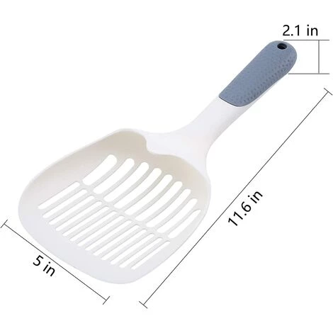 ALMI Pelle à Litière Pour Chat - Pelle Profonde Pour Tamisage Rapide Avec Poignée Confortable, Conçue Pour Les Propriétaires De Plusieurs Cat Litter Scoop 4 ALMI Pelle à Litière Pour Chat - Pelle Profonde Pour Tamisage Rapide Avec Poignée Confortable, Conçue Pour Les Propriétaires De Plusieurs Cat Litter Scoop – Image 2