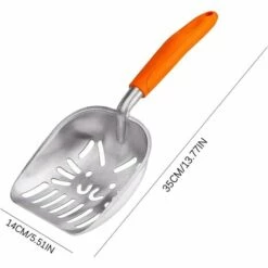 ALMI Pelle à Litière Pour Chat, Pelles à Litière, Support Pelle à Litière De Toilettes Pour Chats Avec Long Manche Facile à Nettoyer Pour Animaux De Compagnie Et Chats -Promos Litière et bac à litière Magasin 43438037 2