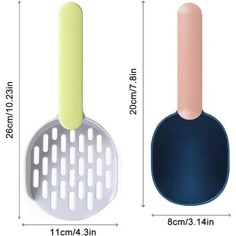 ALMI Pelle à LitièRe Pour Chats, Pelle à Litière Chat De Qualité, Pelle à Litière Chat En Plastique, Pelle à Chat, Pour Chat Chiens Maison Animaux De Compagnie Outil Nettoyage Toilette Sable 5 ALMI Pelle à LitièRe Pour Chats, Pelle à Litière Chat De Qualité, Pelle à Litière Chat En Plastique, Pelle à Chat, Pour Chat Chiens Maison Animaux De Compagnie Outil Nettoyage Toilette Sable – Image 3