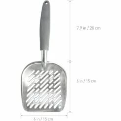 Pelle à Litière Pelle à Litière Pour Chat, Pelle à Litière Pour Chats Pelle à Chat Avec Poignée Longue En Caoutchouc Confortable Pour Chats, 35 * 15CM (L * W),HANBING -Promos Litière et bac à litière Magasin 43594040 3