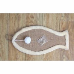 HANBING Meubles Pour Animaux De Compagnie Protection Anti-rayures Canapé Sisal Tapis De Griffe De Meulage Petit Tapis De Capture De Poisson 9 HANBING Meubles Pour Animaux De Compagnie Protection Anti-rayures Canapé Sisal Tapis De Griffe De Meulage Petit Tapis De Capture De Poisson -Promos Litière et bac à litière Magasin 43595587 3