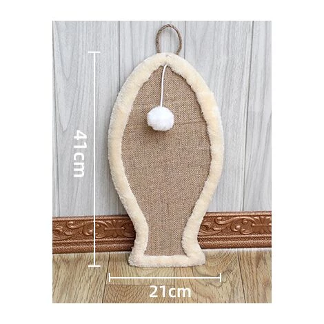 HANBING Meubles Pour Animaux De Compagnie Protection Anti-rayures Canapé Sisal Tapis De Griffe De Meulage Petit Tapis De Capture De Poisson 6 HANBING Meubles Pour Animaux De Compagnie Protection Anti-rayures Canapé Sisal Tapis De Griffe De Meulage Petit Tapis De Capture De Poisson – Image 4
