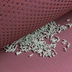 HANBING Tapis De Litière Pour Chat Double Couche, Tapis Anti-sable Et Imperméable, Tapis Universel Pour Animaux De Compagnie Pour Chats Et Chiens (poudre 30*30cm) -Promos Litière et bac à litière Magasin 43595613 2