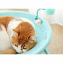 HANBING Meubles Pour Animaux De Compagnie Style Ouvert En Peluche Antidérapant Nid Pour Animaux De Compagnie Printemps Et été Vert -Promos Litière et bac à litière Magasin 43596328 3