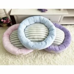 HANBING Meubles Pour Animaux | Plus Velours Pour Garder Au Chaud Nid Pour Animaux Quatre Saisons Bleu Clair (S) -Promos Litière et bac à litière Magasin 43596777 4