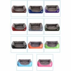 HANBING Meubles Pour Animaux De Compagnie - Chat En Toile De Nid Pour Animaux De Compagnie De Couleur Bonbon D'hiver (S) -Promos Litière et bac à litière Magasin 43596824 4