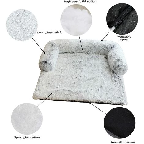 HANBING Couverture En Peluche Pour Meubles Pour Animaux De Compagnie Nid Pour Animaux De Compagnie Monobloc à Double Usage 7 HANBING Couverture En Peluche Pour Meubles Pour Animaux De Compagnie Nid Pour Animaux De Compagnie Monobloc à Double Usage – Image 5