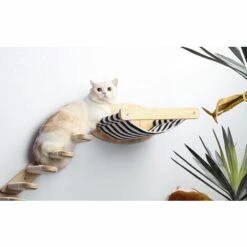 HANBING Meubles Pour Animaux De Compagnie Bricolage Chat Cadre D'escalade Chat Tenture Murale Chat Hamac C -Promos Litière et bac à litière Magasin 43597022 4