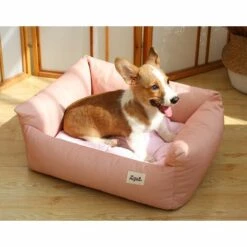 HANBING Meubles Pour Animaux De Compagnie | Poudre De Nid Pour Animaux De Compagnie Amovible Et Lavable Qui Ne Tache Pas (S) -Promos Litière et bac à litière Magasin 43597054 4