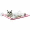 HANBING Meubles Pour Animaux De Compagnie, Hamac Pour Animaux De Compagnie Avec Ventouse, Rose (55*35CM, Longueur De Corde 56CM) -Promos Litière et bac à litière Magasin 43597079 1