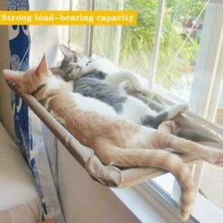 HANBING Meubles Pour Animaux De Compagnie, Hamac Pour Animaux De Compagnie Avec Ventouse, Rose (55*35CM, Longueur De Corde 56CM) -Promos Litière et bac à litière Magasin 43597079 5