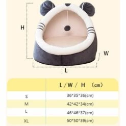 HANBING Meubles Pour Animaux | Nid Pour Animaux De Compagnie Automne Et Hiver Quatre Saisons Amovible Et Lavable Mickey (S) -Promos Litière et bac à litière Magasin 43597192 2