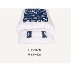 HANBING Meubles Pour Animaux De Compagnie Sac De Couchage Pour Animaux De Compagnie Fermé Amovible Et Lavable Poney Bleu (S) -Promos Litière et bac à litière Magasin 43597217 2