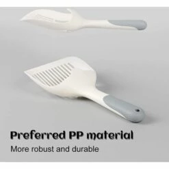 MACARON Pelle à Litière Pour Chat, Pelle à Litière Pour Chat, Pelle à Litière Pour Chat En Plastique Durable, Pelle à Litière Pour Chat Avec Longue Poignée Pour Animaux De Compagnie -Promos Litière et bac à litière Magasin 43744704 3