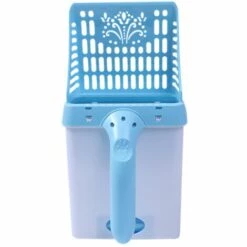 VERSAILLESFR Pelles à Litière Chats, 2 En 1 Pelle à Litière Chat En Plastique, Pelle Profonde, Pelle Litière Scoop Pour Chat Avec Pelle Poubelle De Rangement -Versailles