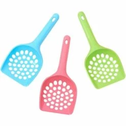 VERSAILLESFR 3Pcs Pelle à Litière Chat,Litière Scoops Litière Chat Pelle Ease Cleaning Pick Up Tool Pet Grand Trou -Versailles