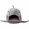 GDRHVFD Lit Doux En Forme De Requin Pour Chien Ou Chat - Coussin Chaud En Forme De Requin - Sac De Couchage Doux - Gris S 1 GDRHVFD Lit Doux En Forme De Requin Pour Chien Ou Chat - Coussin Chaud En Forme De Requin - Sac De Couchage Doux - Gris S -Promos Litière et bac à litière Magasin 45883901 1
