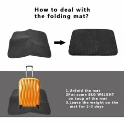 TANABATA Tapis De Litière Pour Chat - Lavable - Tapis - Tapis De Protection Hygiénique - Double Nid D'abeille - Design Mat 40*50cm Noir -Promos Litière et bac à litière Magasin 46354582 4