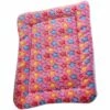 Couverture En Peluche étoile Pour Animaux De Compagnie Coussin De Lit En Velours Corail Oreiller Pour Animaux De Compagnie Chiot Tapis De Couchage été Niche Pour Chien Oreiller Chaud Rose, S: 50x35cm,HANBING