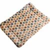 Couverture En Peluche étoile Pour Animaux De Compagnie Coussin De Lit En Velours Corail Tapis De Couchage Pour Chiot D'été En Velours De Corail Pour Animaux De Compagnie Niche Chaude Oreiller Beige, S: 50x35cm,HANBING