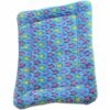 Couverture En Peluche étoile Pour Animaux De Compagnie Coussin De Lit En Velours Corail Pour Chiot Tapis De Couchage En Velours Corail Pour Animaux De Compagnie Tapis De Couchage En été Pour Chien Oreiller Chaud Bleu, S: 50x35cm,HANBING