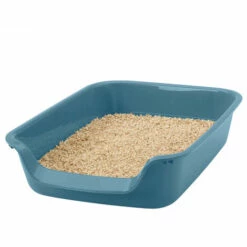 Bac à Litière Junior Bluestone 56 X 39 X 13 Cm, Chat - Animallparadise - Bleu -Promos Litière et bac à litière Magasin 47185215 5