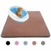Tapis De Litière Pour Chat,Betterlife Nid D'abeille Double Couche Matériau EVA Imperméable Chat Mangeoire Tapis Protection De Sol Et Le Piégeage De La Litière Brown 30x30cm,1 Pcs 2 Tapis De Litière Pour Chat,Betterlife Nid D'abeille Double Couche Matériau EVA Imperméable Chat Mangeoire Tapis Protection De Sol Et Le Piégeage De La Litière Brown 30x30cm,1 Pcs -Promos Litière et bac à litière Magasin 47292650 1