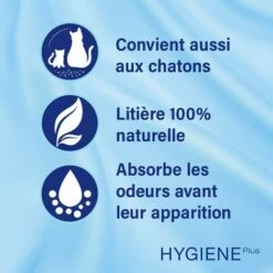 CATSAN Hygiene Plus Litière Minérale Pour Chat 20L 9 CATSAN Hygiene Plus Litière Minérale Pour Chat 20L -Promos Litière et bac à litière Magasin 48410296 3