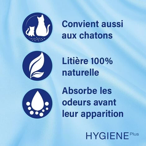 CATSAN Hygiene Plus Litière Minérale Pour Chat 20L 5 CATSAN Hygiene Plus Litière Minérale Pour Chat 20L – Image 3