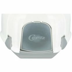 Maison De Toilette D'angle Maro, 60 × 43 × 52 Cm. Pour Chat. - Animallparadise - Gris -Promos Litière et bac à litière Magasin 49121629 3