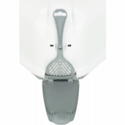 Maison De Toilette D'angle Maro, 60 × 43 × 52 Cm. Pour Chat. - Animallparadise - Gris -Promos Litière et bac à litière Magasin 49121629 5