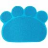 Tapis Pour Bac à Litière,Tapis De Litière Pour Chat Plat Bol D'alimentation Pour Nourriture Tapis De Nettoyage (Bleu),Irisfr -Promos Litière et bac à litière Magasin 50942743 1